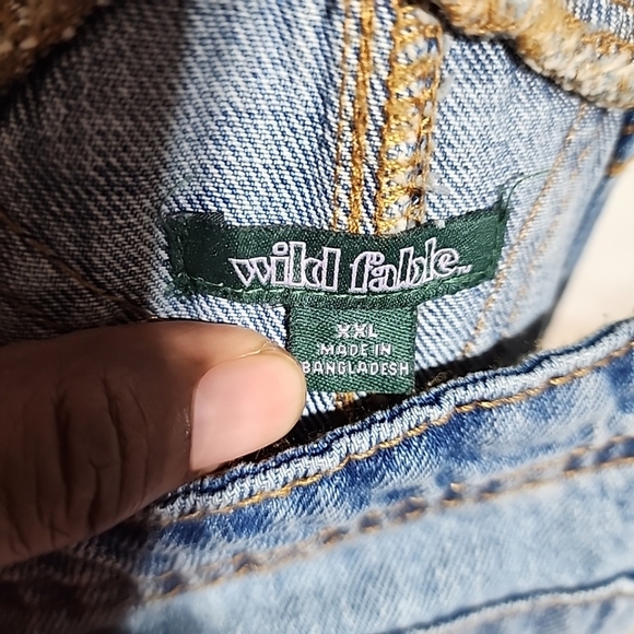 Wild Fable Denim Overalls. Nwt Size XXL - Picture 5 of 5